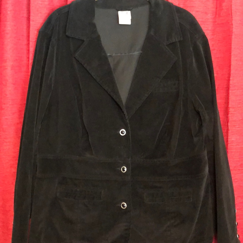 Black corduroy jacket